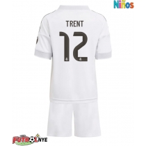 Camiseta Real Madrid Alexander-Arnold #12 Primera Equipación para niños 2025-26 manga corta (+ pantalones cortos)